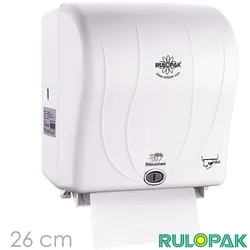 Rulopak - Rulopak Fotoselli Kağıt Havlu Makinası, 25 cm, Beyaz