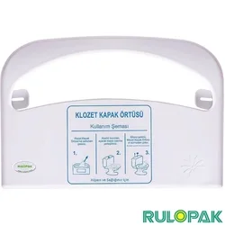 Rulopak - Rulopak Klozet Kapak Örtüsü Dispenseri, Plastik