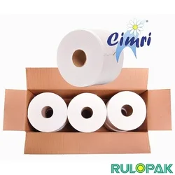 Rulopak - Rulopak Cimri İçten Çekmeli Tuvalet Kağıdı, (1 koli = 6 adet)