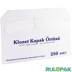 Rulopak - Rulopak Klozet Kapak Örtü Kağıdı