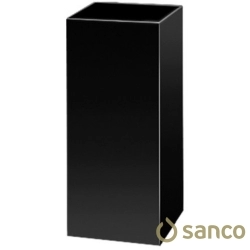 Sanco - Sanco Kare Diş Fırçalığı, Mat Siyah (Tezgah Üzeri) - 90153-M116