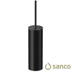Sanco - Sanco Tuvalet Fırçalığı, Mat Siyah (Yerden) - 90518-M116