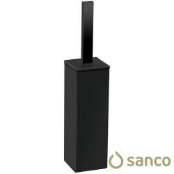 Sanco - Sanco Tuvalet Fırçalığı, Mat Siyah (Yerden) - 90572-M116