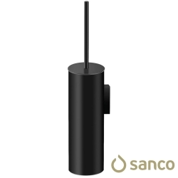 Sanco - Sanco Tuvalet Fırçalığı, Mat Siyah (Duvardan) - 91518-M116