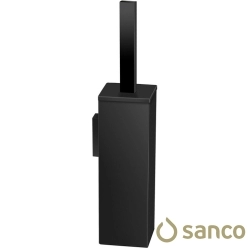 Sanco - Sanco Tuvalet Fırçalığı, Mat Siyah (Duvardan) - 91572-M116