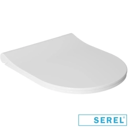 Serel - Serel Leona Slim Yavaş Kapanan Klozet Kapağı