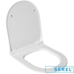 Serel - Serel Leona Slim Yavaş Kapanan Klozet Kapağı