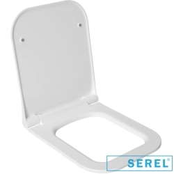Serel - Serel Luna Slim Yavaş Kapanan Klozet Kapağı
