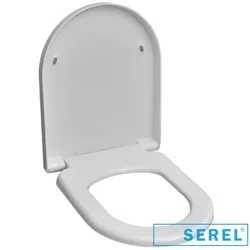 Serel - Serel Beta Yavaş Kapanan Klozet Kapağı, Kolay Çıkarılabilir