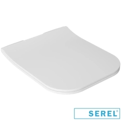 Serel - Serel Zenith Slim Yavaş Kapanan Klozet Kapağı