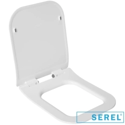Serel - Serel Zenith Slim Yavaş Kapanan Klozet Kapağı