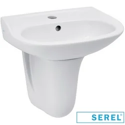 Serel - Serel Standart Lavabo, 45 cm ve Yarım Ayak
