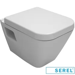 Serel - Serel Diagonal Asma Klozet, 53 cm