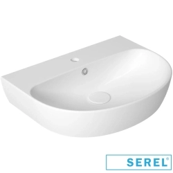 Serel - Serel Dream Oval Lavabo, 60 cm (Armatür Delikli)