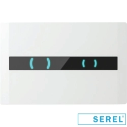 Serel - Serel P69 Sensörlü Kumanda Paneli, Beyaz (Elektrikli)