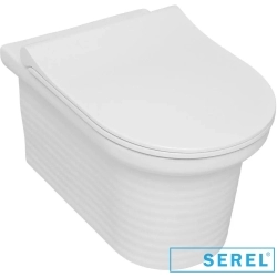 Serel - Serel Passion Kanalsız Asma Klozet, 52 cm