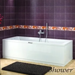 Shower - Shower Thalestris 160X75 Oturmalı Dikdörtgen Küvet, Panel Dahil