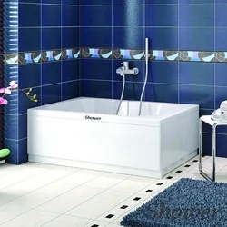 Shower - Shower Elena 110X80 Dikdörtgen Küvet, Panel Dahil