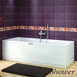 Shower - Shower Tahy 170X90 Oturmalı Dikdörtgen Küvet, Panel Dahil