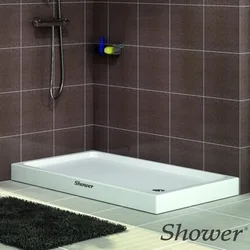 Shower - Shower Jival 130X75 Dikdörtgen Monoblok Duş Teknesi, Sifon Dahil