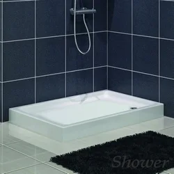 Shower - Shower Flora 110X85 Dikdörtgen Monoblok Duş Teknesi, Sifon Dahil