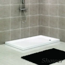 Shower - Shower Feromia 100X85 Dikdörtgen Flat Duş Teknesi, Sifon Dahil