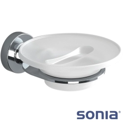 Sonia - Sonia Tecno Sabunluk (Duvardan, Krom + Cam) - 117048