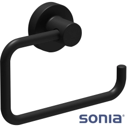 Sonia - Sonia Tecno Açık Tuvalet Kağıtlığı, Mat Siyah - 176779