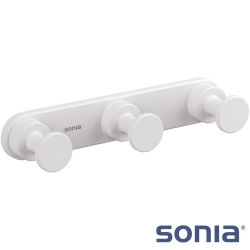 Sonia - Sonia Tecno Üçlü Askı, Mat Beyaz - 176823