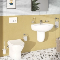Vitra - Vitra Slim Ses Yok Kapak Model-2(Kemer-S50), Yavaş Kapanır