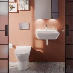 Vitra - Vitra Slim Ses Yok Kapak Model-2(Kemer-S50), Yavaş Kapanır