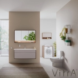 Vitra - Vitra Slim Ses Yok Kapak Model-2(Kemer-S50), Yavaş Kapanır
