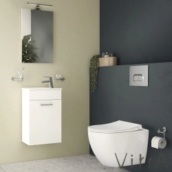 Vitra - Vitra Slim Ses Yok Kapak Model-2(Kemer-S50), Yavaş Kapanır