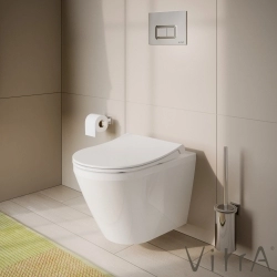 Vitra - Vitra Slim Ses Yok Kapak Model-2(Kemer-S50), Yavaş Kapanır
