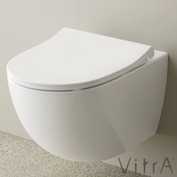 Vitra - Vitra Sento Slim Klozet Kapağı, Yavaş Kapanır