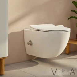 Vitra - Vitra Sento Slim Klozet Kapağı, Yavaş Kapanır
