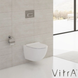 Vitra - Vitra Sento Slim Klozet Kapağı, Yavaş Kapanır