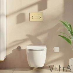 Vitra - Vitra Sento Slim Klozet Kapağı, Yavaş Kapanır
