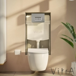 Vitra - Vitra Sento Slim Klozet Kapağı, Yavaş Kapanır