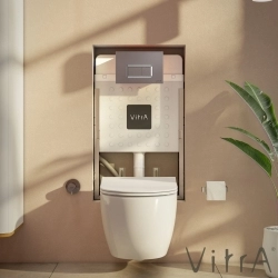 Vitra - Vitra Sento Slim Klozet Kapağı, Yavaş Kapanır