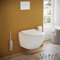 Vitra - Vitra Sento Slim Klozet Kapağı, Yavaş Kapanır