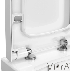 Vitra - Vitra Sento Slim Klozet Kapağı, Yavaş Kapanır