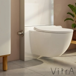 Vitra - Vitra Sento Slim Klozet Kapağı, Yavaş Kapanır
