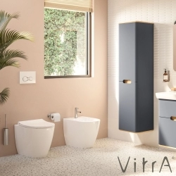 Vitra - Vitra Sento Slim Klozet Kapağı, Yavaş Kapanır