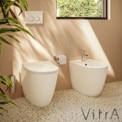 Vitra - Vitra Sento Slim Klozet Kapağı, Yavaş Kapanır