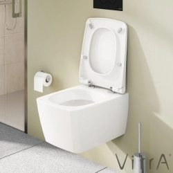 Vitra - Vitra Metropole Slim Klozet Kapağı, Yavaş Kapanır