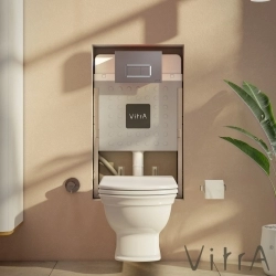 Vitra - Vitra Valarte Klozet Kapağı, Yavaş Kapanır, Kolay Sökülebilir