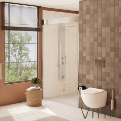 Vitra - Vitra Sento Yavaş Kapanır Klozet Kapağı, Kolay Sökülebilir