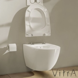 Vitra - Vitra Integra Yavaş Kapanır Klozet Kapağı, Metal Menteşeli