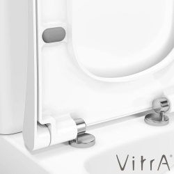 Vitra - Vitra Integra Yavaş Kapanır Klozet Kapağı, Metal Menteşeli